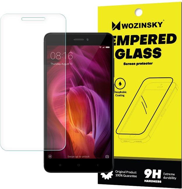 Wozinsky szkło hartowane 9H do Xiaomi Redmi Note 4 (MediaTek) / Redmi Note 4X / 4 (Snapdragon)