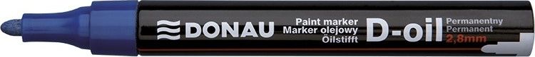 Donau Marker olejowy DONAU D-Oil, okrągły, 2,8mm, niebieski