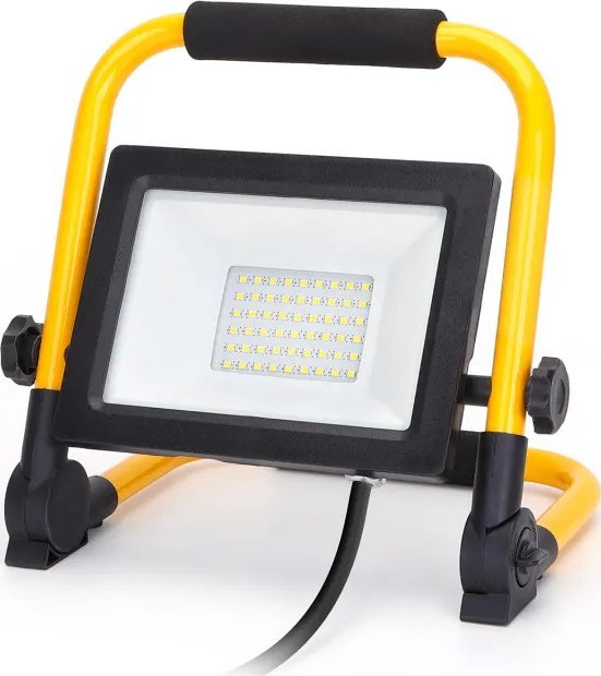 Aigostar Przenośna lampa robocza halogen led z podstawką 30W 6500K kabel 1,8m Przenośna lampa robocza halogen led z podstawką 30W 6500K kabel 1,8m
