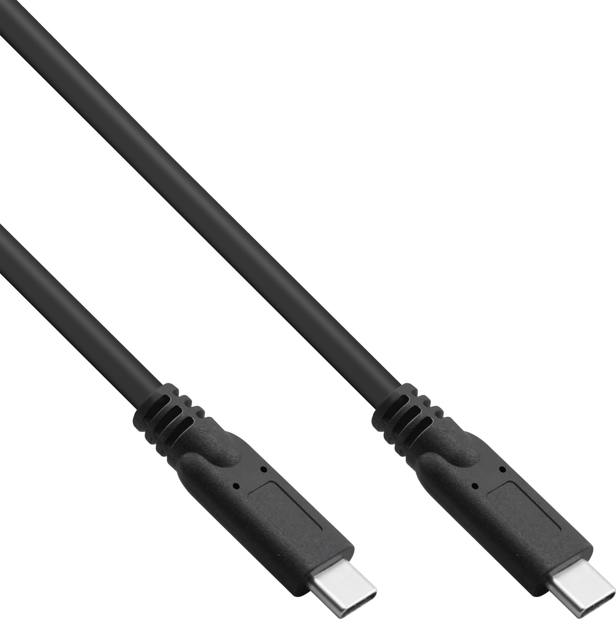 Kabel USB InLine USB-C - USB-C 5 m Czarny (35705A)