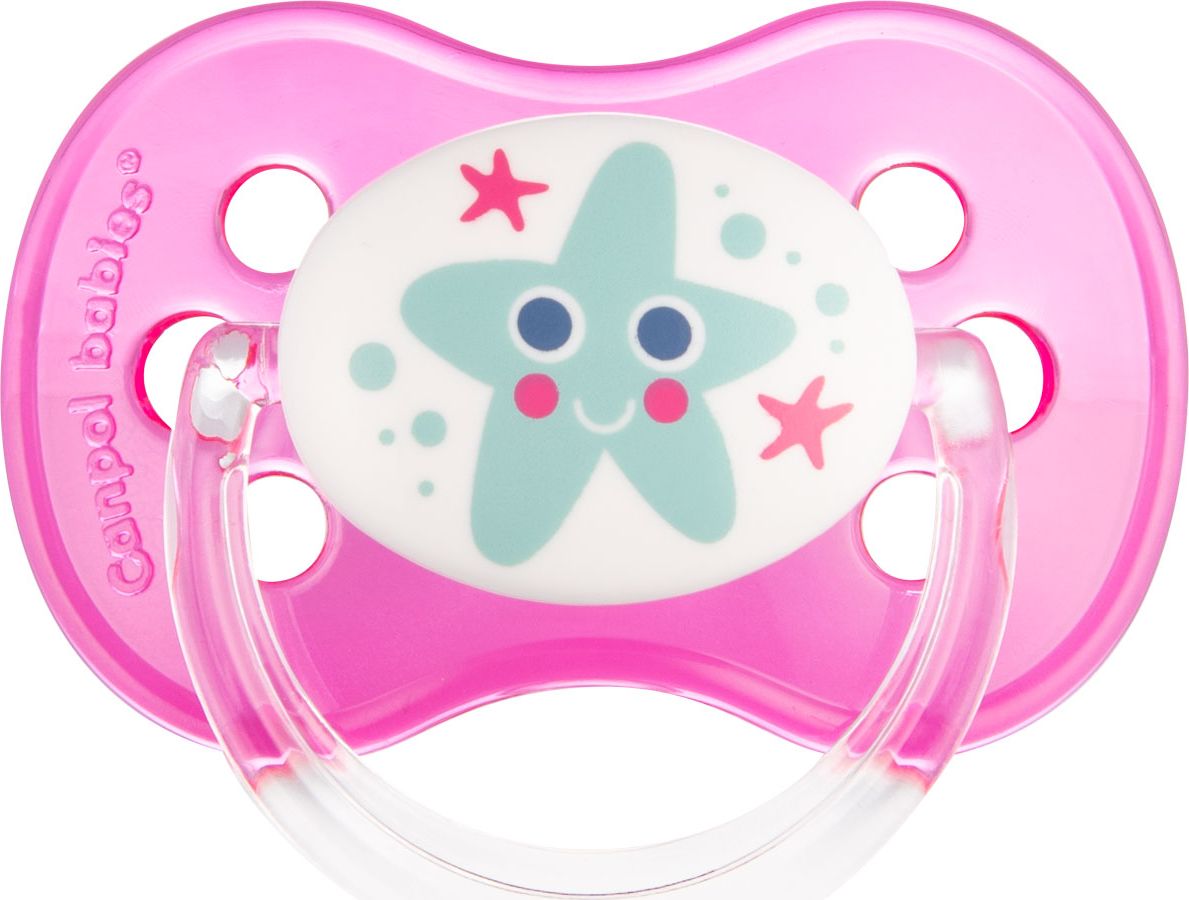 Canpol Smoczek 0-6 okrągły Love&Sea róż 22/410 Canpol babies