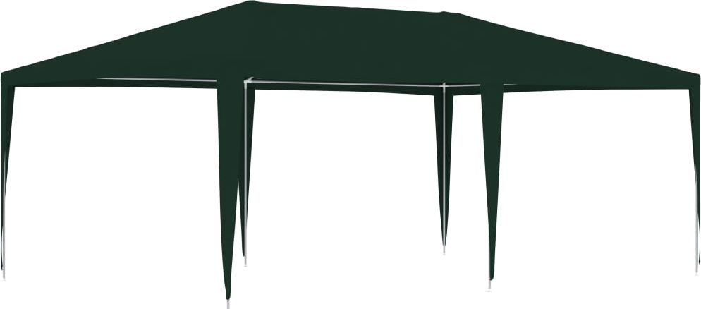 vidaXL Namiot imprezowy, 4x6 m, zielony, 90 g/m