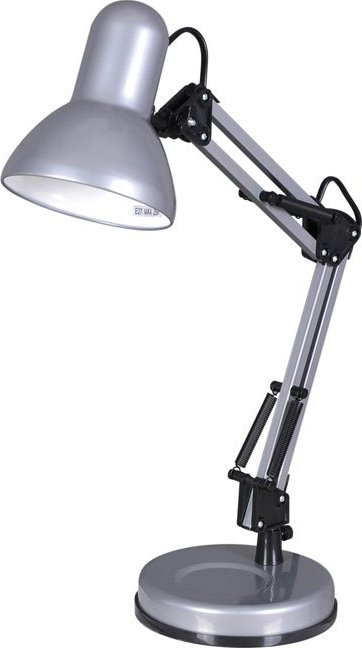 Lampka biurkowa Lumes srebrna (E19763K-MT-COSMO SREBRNYK-MT-COSMO-SREBRNY)