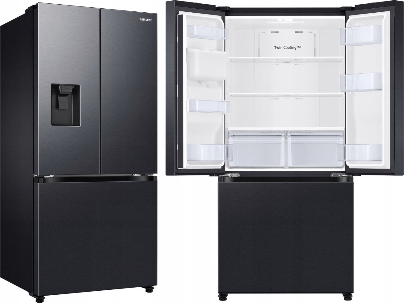 Lodówka Samsung Lodówka side by side Samsung RF50C530EB1 NoFrost Twin Cooling Plus 495 l