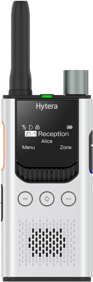 HYTERA Radio DMR+analog HYT-S35, UHF 400-470 MHz, 2200 mAh, BT V 5.0, Białe