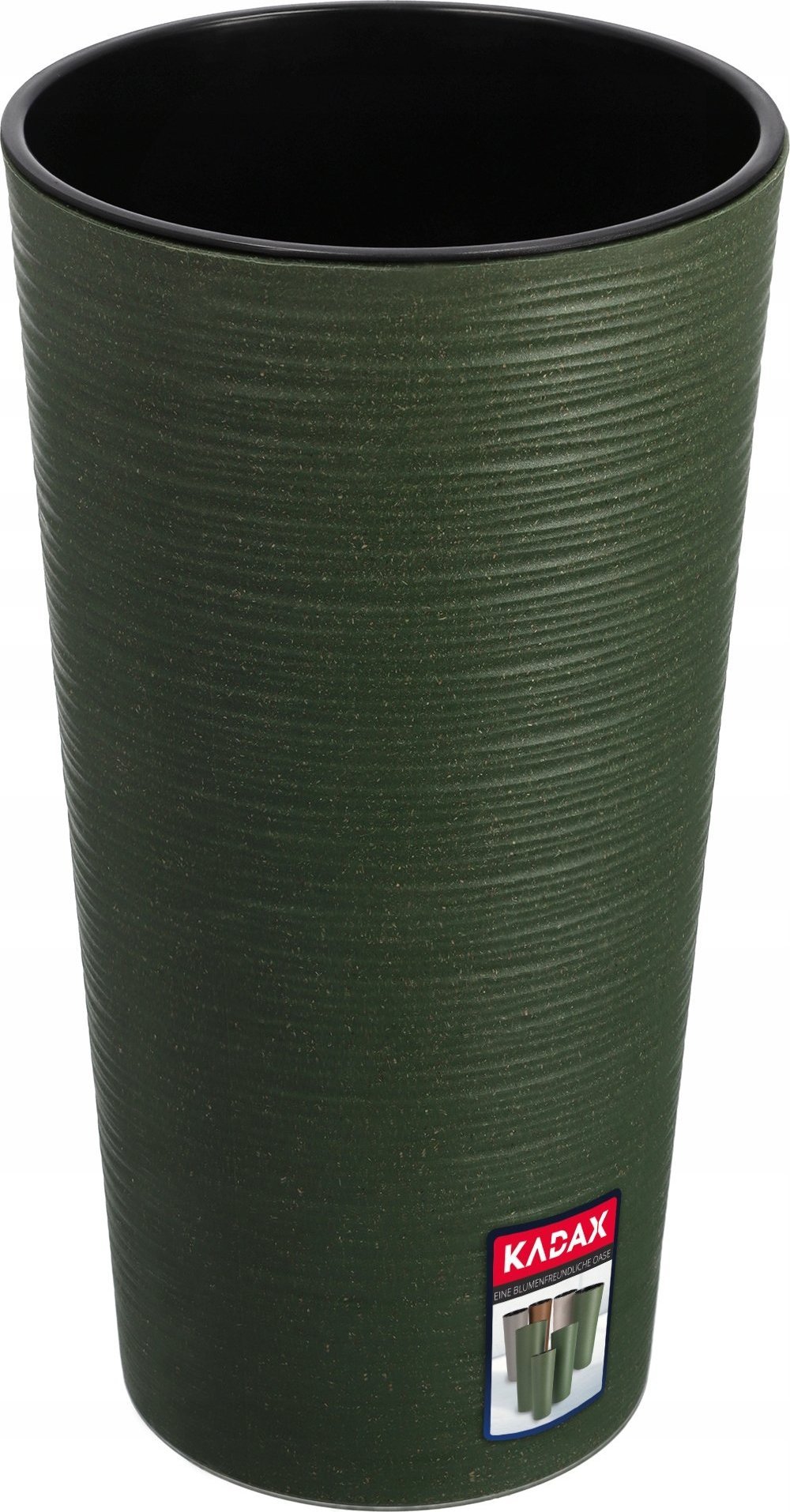 Kadax Doniczka Osłonka Na Kwiaty Ekologiczna Zieleń 19cm