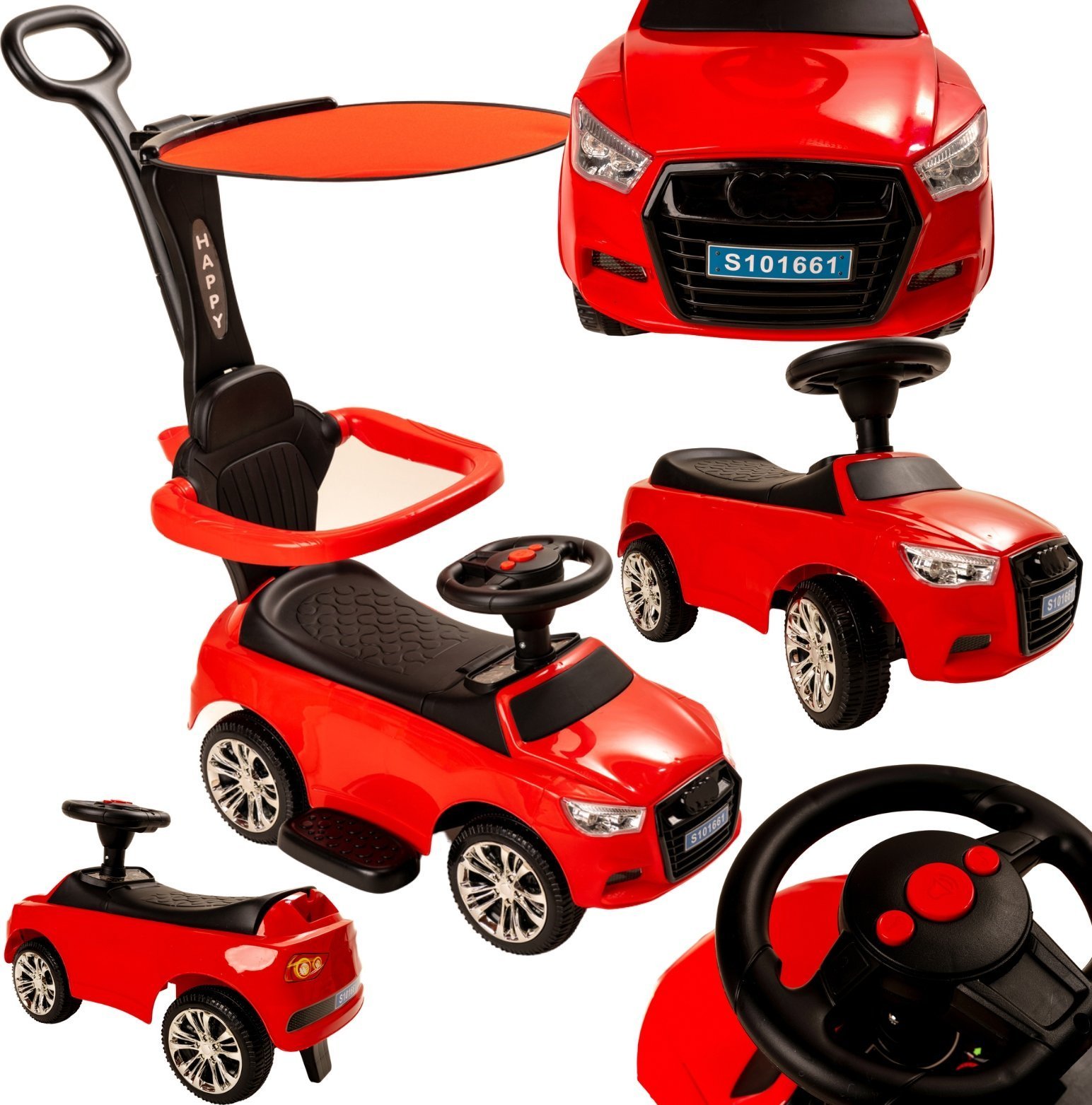 Teka Odpychacz z daszkiem żółty ¶wiatło i dĽwięk