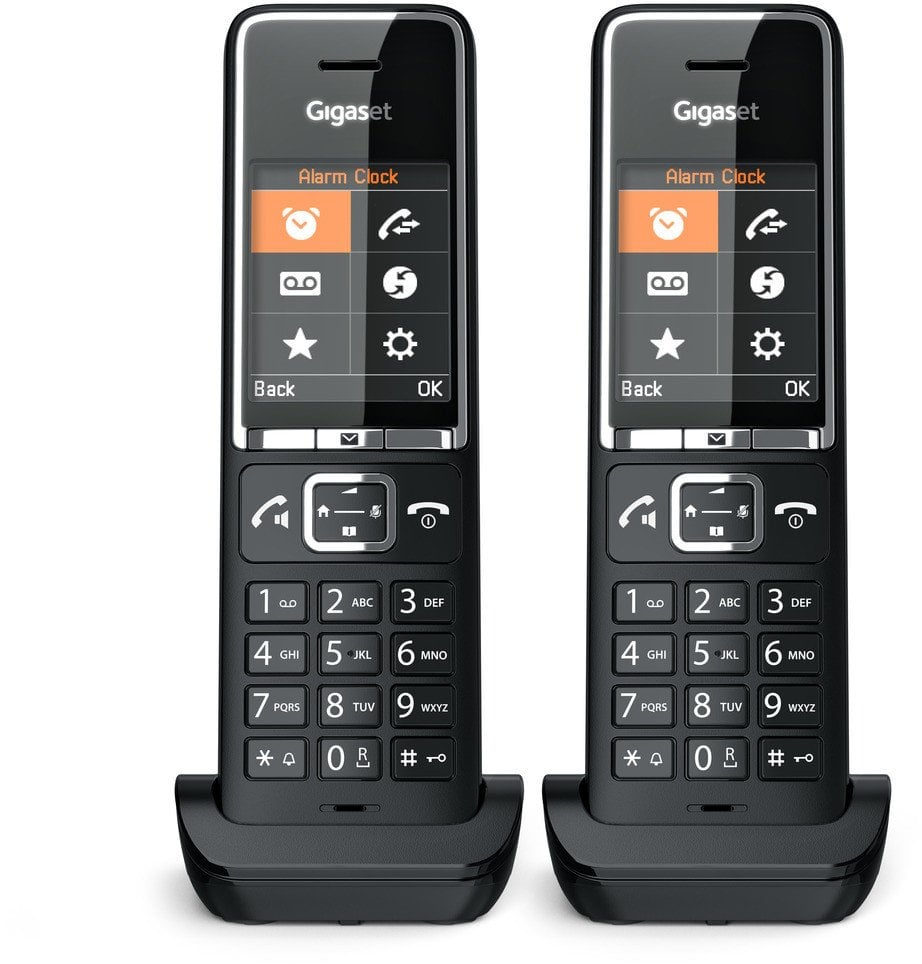 Telefon stacjonarny Gigaset Gigaset Comfort 550HX duo black/chrome
