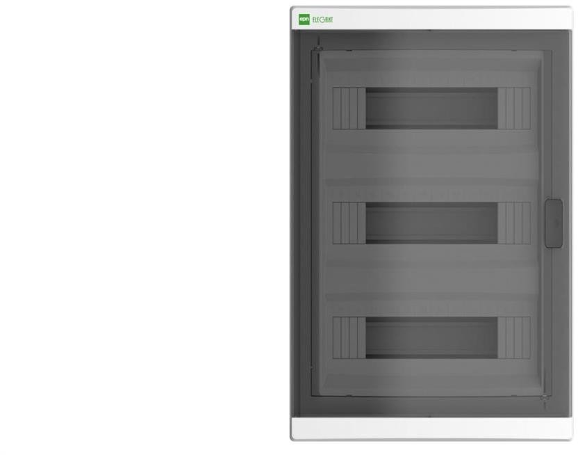 Rozdzielnica modułowa Elegant 3x12 podtynkowa IP40 PE+N drzwi dymne 2455-01