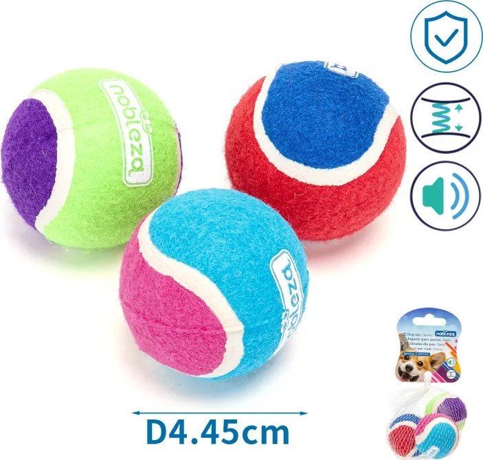 Nobleza Wysokoelastyczna zabawka tenisowa z dźwiękiem Wysokoelastyczna zabawka tenisowa z dźwiękiem