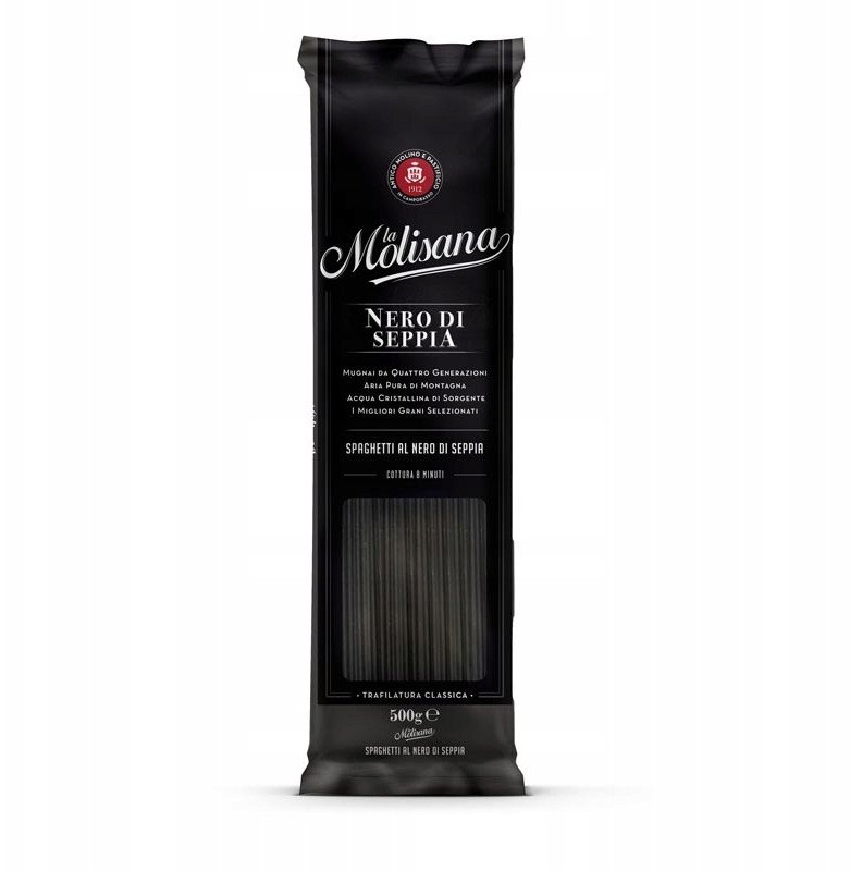 Makaron czarny spaghetti Nero di Seppia 500g - Molisana