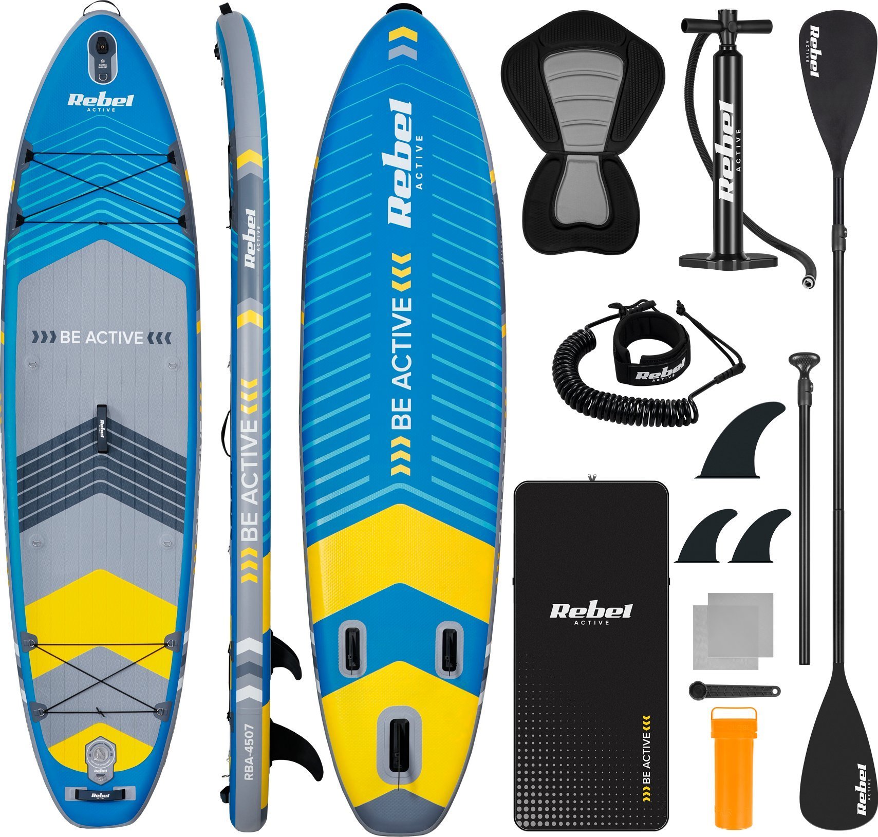 Rebel Deska SUP Active niebieska (RBA-4507)