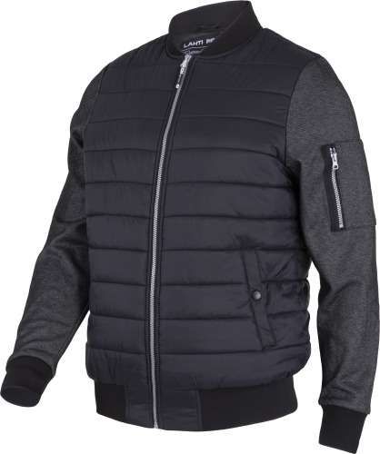 Lahti Pro BLUZA OCIEPLANA "BOMBER" CZARNA,"2XL", CE, LAHTI