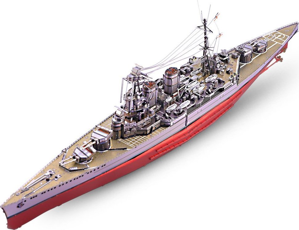 Piececool Piececool Puzzle Metalowe Model 3D - Statek HMS Hood