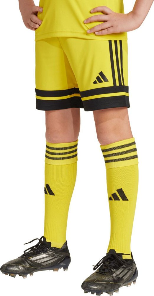 Spodenki dla dzieci adidas Squadra 25 żółte JJ2421 140cm