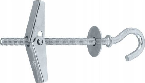 Wkręt-met Kotwy sprężynowe z hakiem półpełnym 5x75mm G-K stalowe