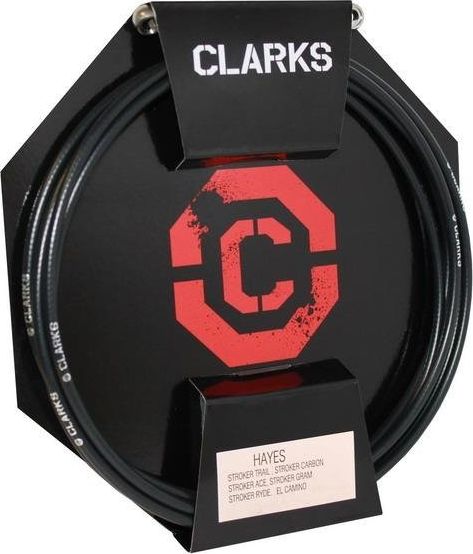 Clarks Przewód hamulca hydraulicznego CLARK'S HAYES (Stroker Trail, Ace, Gram, Camino, Prime) z końcówkami przód tył 3000mm czarny uniwersalny