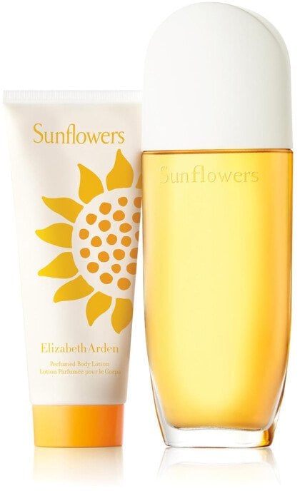 SET ELIZABETH ARDEN Sunflowers EDT spray 100ml + BODY LOTION 100ml