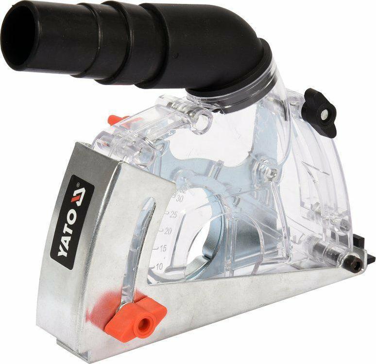 Yato OSŁONA Z ODSYSANIEM PYŁU DO CIĘCIA SZLIFIERKĄ 125MM