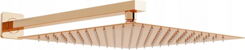 Deszczownica Mexen Slim 1-funkcyjna różowe złoto