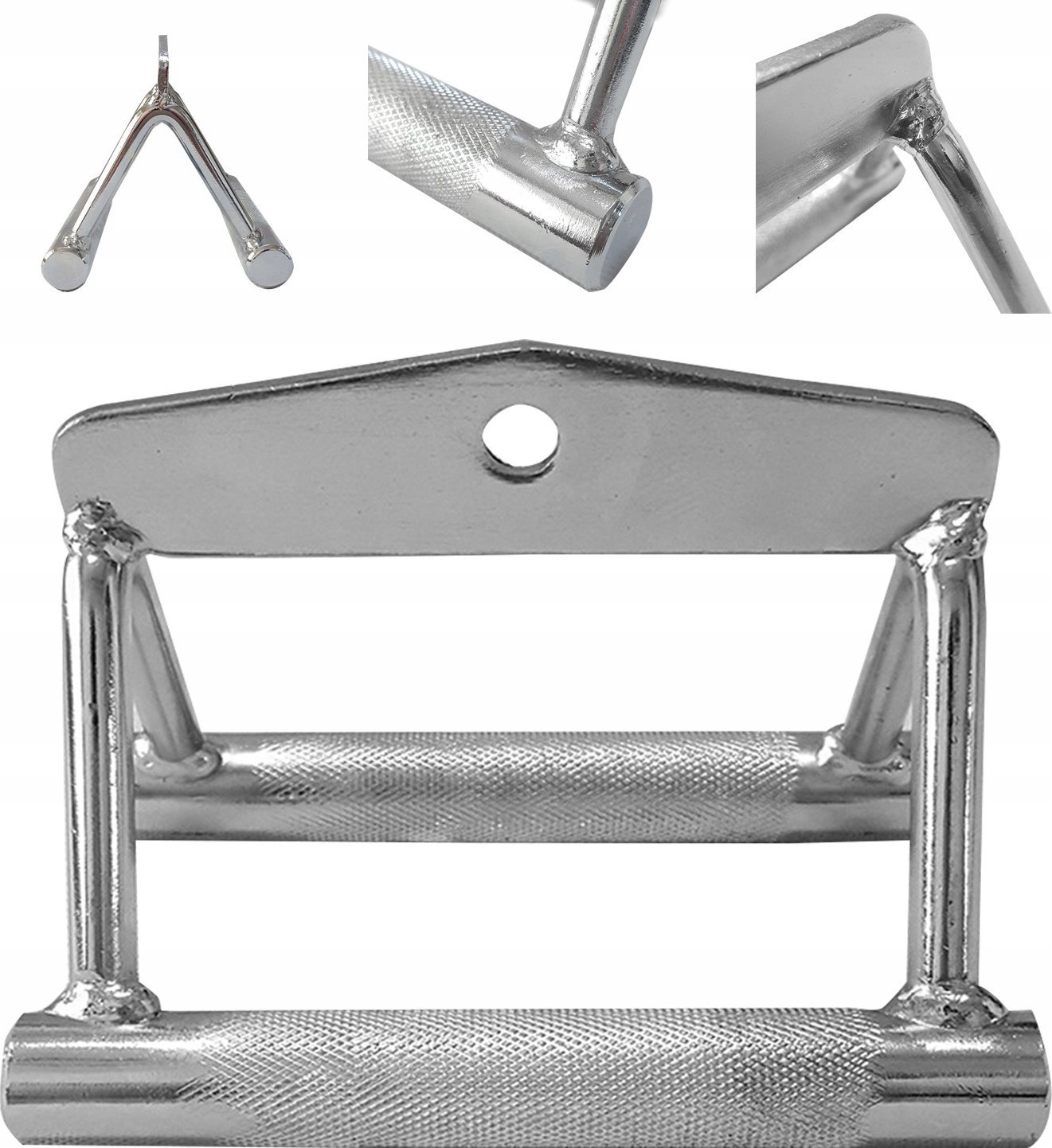 UCHWYT DO WYCIĄGU STALOWY TRÓJKĄTNY GYM-3