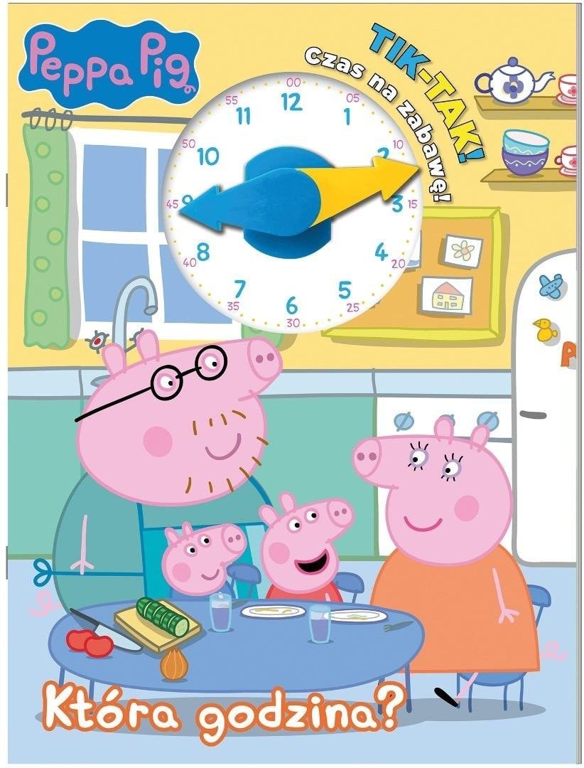 Peppa Pig. Tik-Tak. Która godzina?