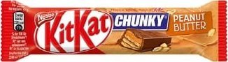 Nestl KIT KAT Chunky Peanut Butter Paluszek waflowy w mlecznej czekoladzie 42g
