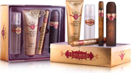 Cuba Royal Zestaw dla mężczyzn EDT 100ml + EDT 15ml + Żel pod prysznic 200ml + Woda po goleniu 100ml