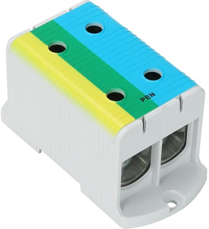 Złączka kompaktowa na szynę i płytę montażową, 35-240mm2 FLEAL-240/2KZS