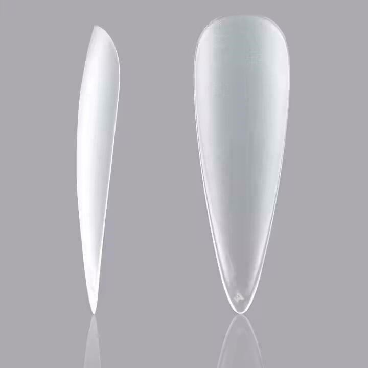 DA425 Miękkie tipsy żelowe pod żel 240szt migdał