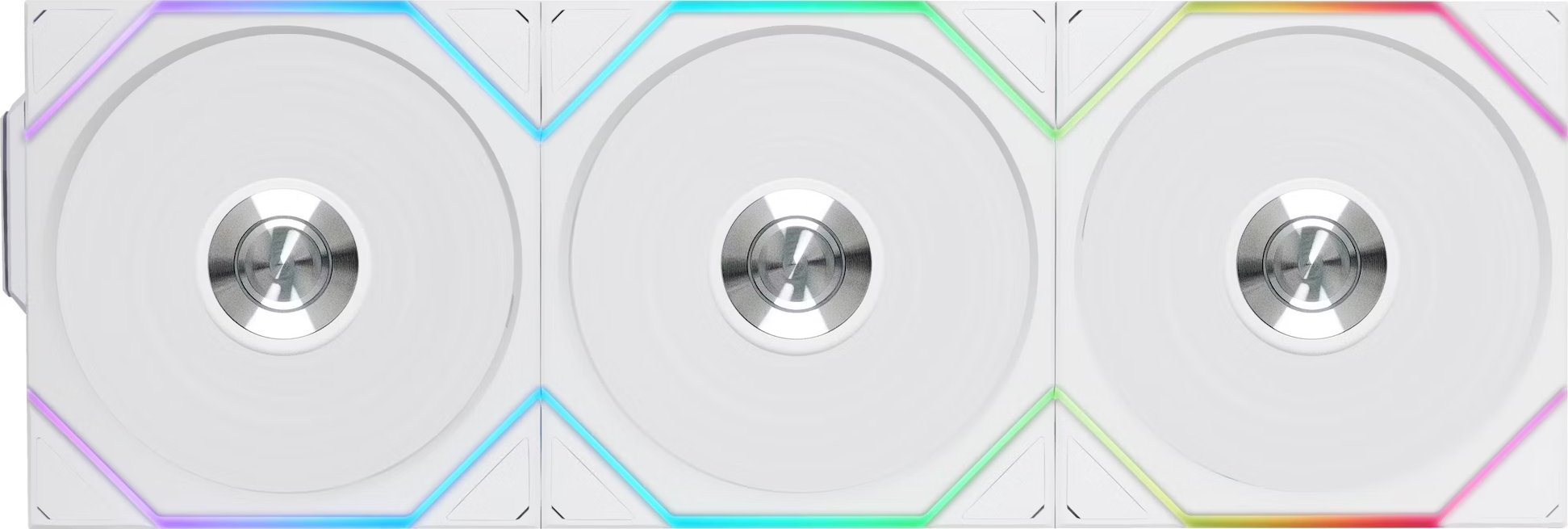 Wentylator Lian Li UNI FAN TL Wireless 120 Reverse Blade 3-pack biały (12RTL1W3W)