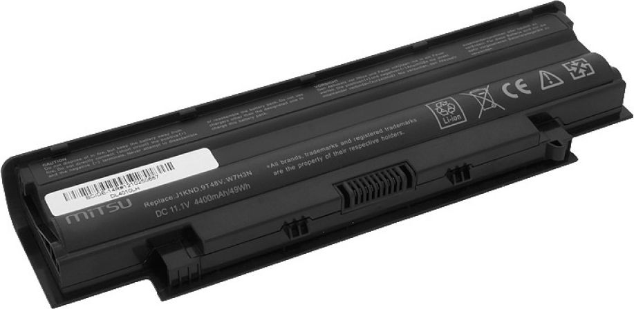 Bateria Mitsu do Dell 13R, 14R, 15R, 4400 mAh, 11.1 V (BC/DE-14R)