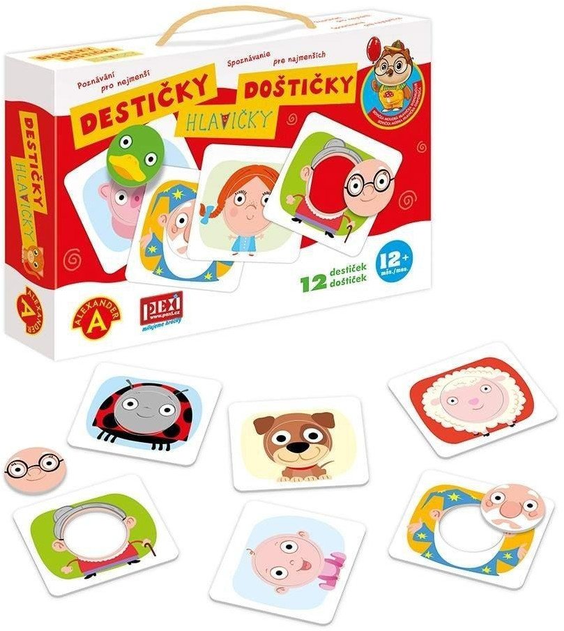 Puzzle Super Buźki Sówka mądra główka CZ/SK ALEX