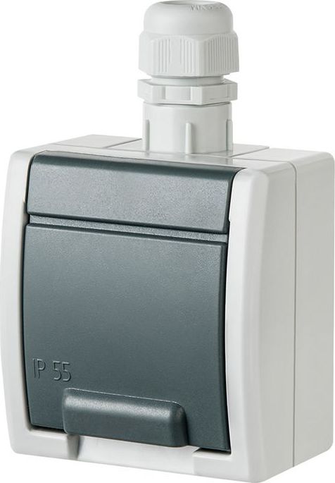 Elektro-Plast AQUANT Gniazdo 2P+Z schuko IP65 1244-65