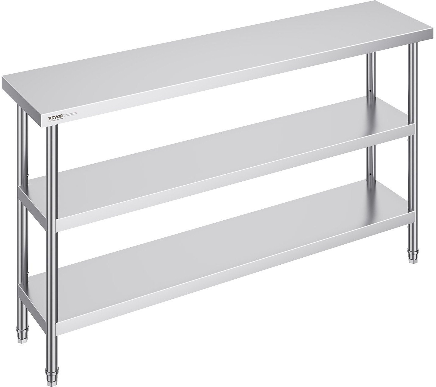 Stół roboczy nierdzewny 90x152cm gastronomia blat stalowy kuchenny