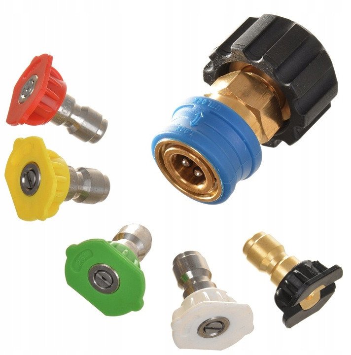 Komplet dysz na szybkozłącze do myjki Karcher HD M22 F zestaw do chemii