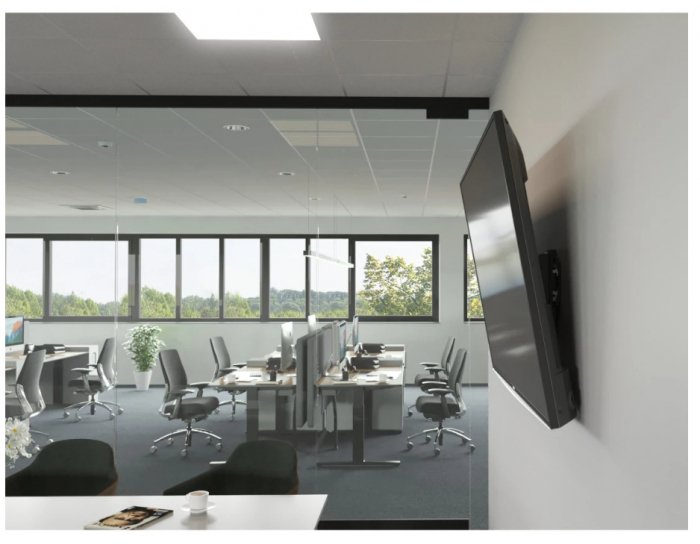 Hama 00220859 Uchwyt ścienny do TV 165 cm czarny