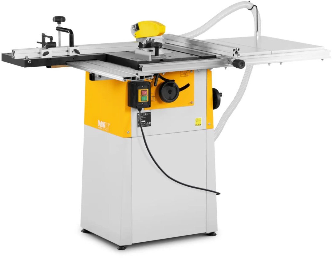 Piła pilarka tarczowa stołowa do drewna śr. 200 mm 400 V 1100 W MSW