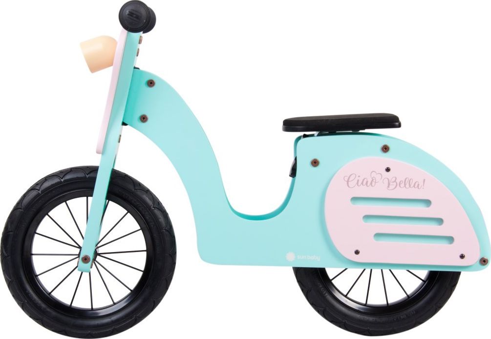 Rowerek biegowy Sun Baby drewniany skuter Ciao Bella