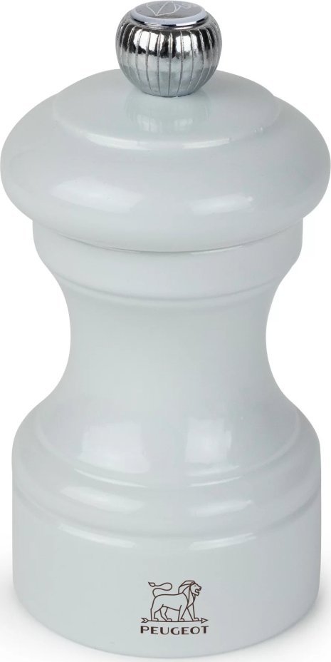 Młynek do przypraw Peugeot Peugeot Bistro pepper mill 10 cm pearl grey painted wood