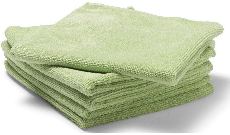 Microfiberklud Prime Source 40x40cm Grøn,10 stk/pk
