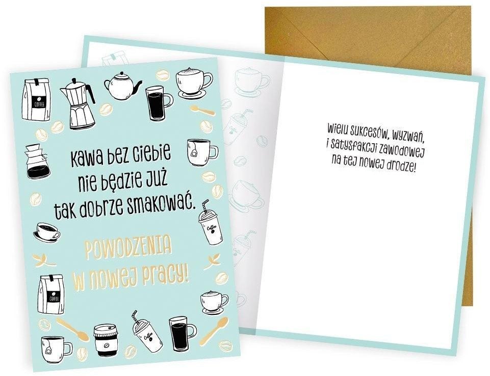 Karnet Podziękowania za współpracę