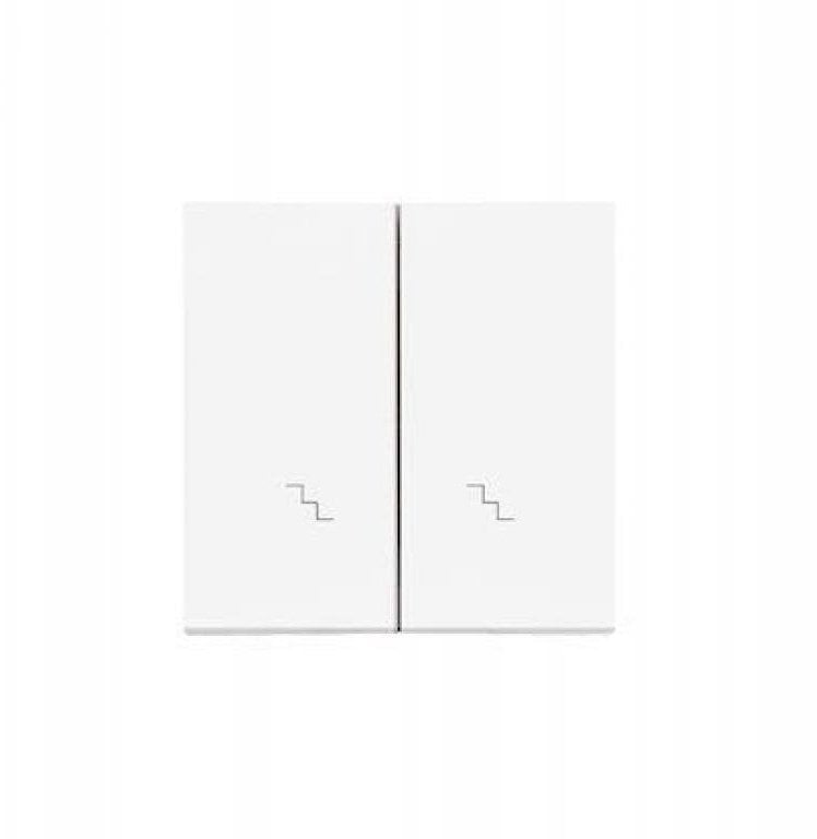 Kontakt-Simon Klawisz podwójny z piktogramami schodów do SW6/2WM Biały mat TKW6/2/111