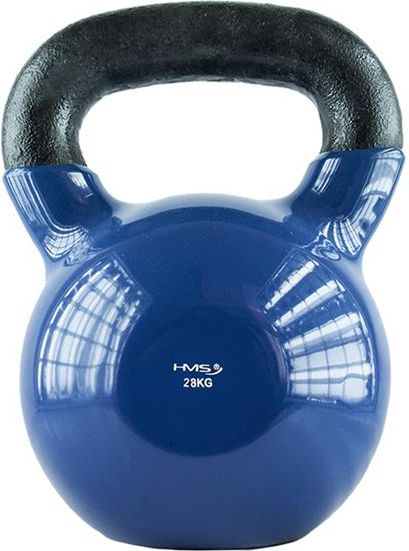 Kettlebell HMS KNV28 gumowany 28 kg