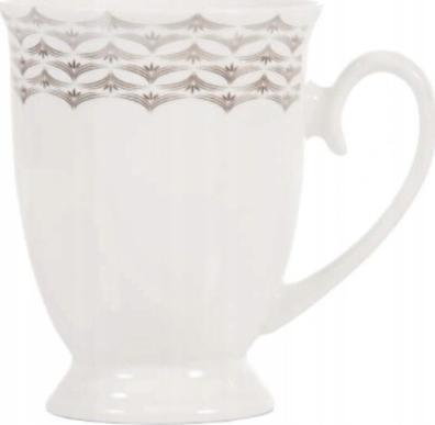 Dajar Kubek porcelanowy Diana Platyna 300 ml AMBITION