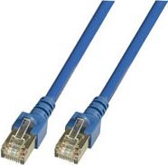EFB EFB RJ45 Patchkabel SF/UTP, Cat.5e, PVC, CCA, 2m, blau