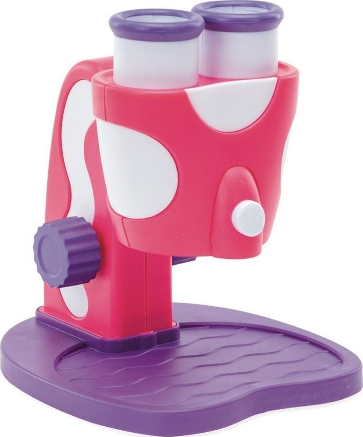 Learning Resources GeoSafari Jr. Mikroskop dla dzieci x 8 (różowy)