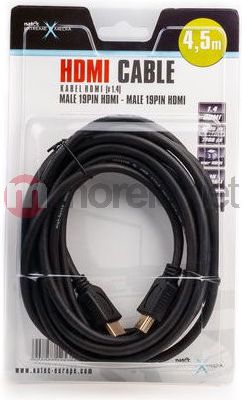 Kabel Natec HDMI - HDMI 4.5m czarny (NKA0367)
