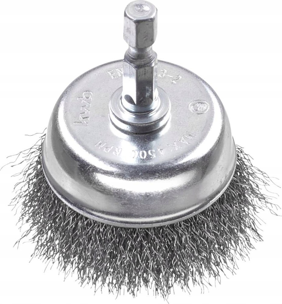 KWB kwb Cup brush, Cup brush, 6 mm, 5 cm, 0.3 mm, Metal, Stone, Metal