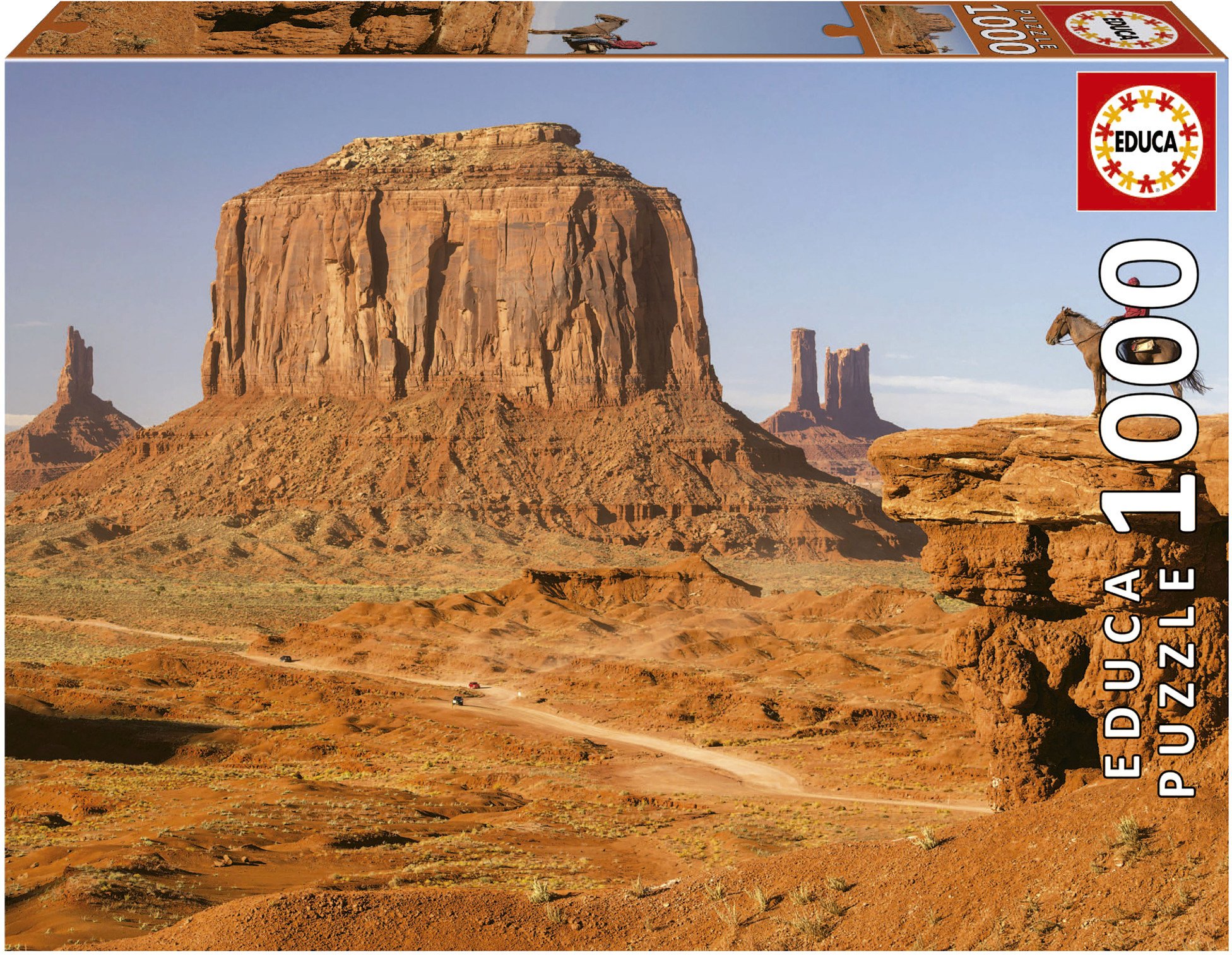 układanka puzzle Educa Monument Valley 1000 Części